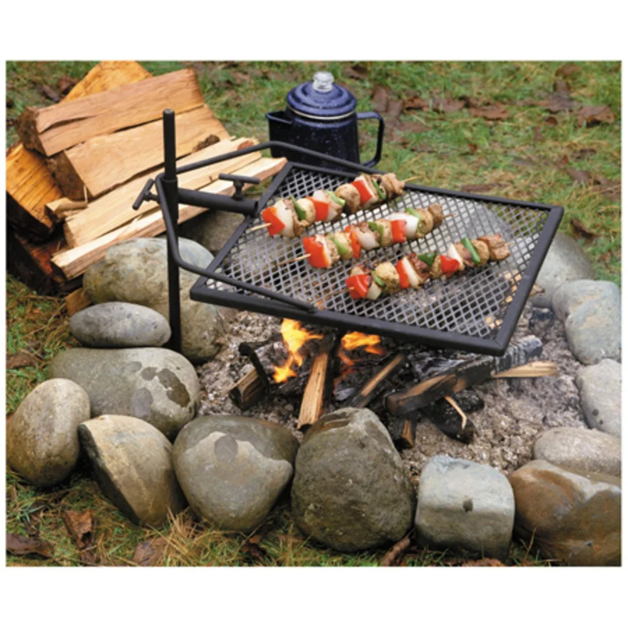 Steel Solid 148290 Adjust-A-Grill Grill Heavy-Gauge