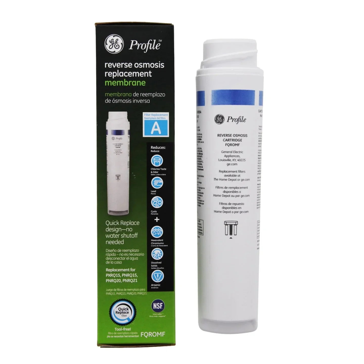 Reverse FQROMF Membrane Osmosis Package GE Of 2