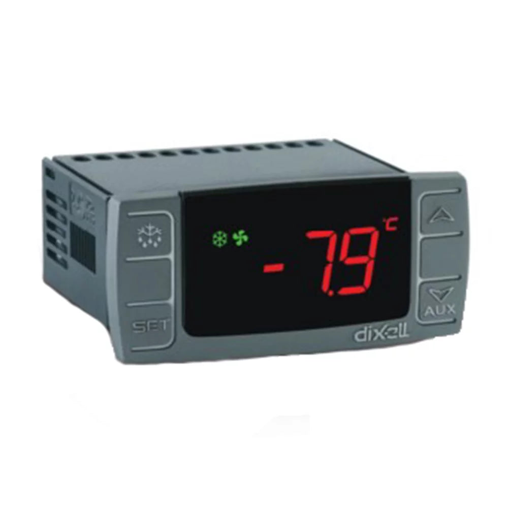 Dixell for Units Sensors 2pcs 3 Ventilated Thermostat Teperateure Fans Digital Freezers NTC Relay Probes XR06CX-4N1F1 Compressor Defrost Refrigerating Controller With Outputs 110V/50-60Hz