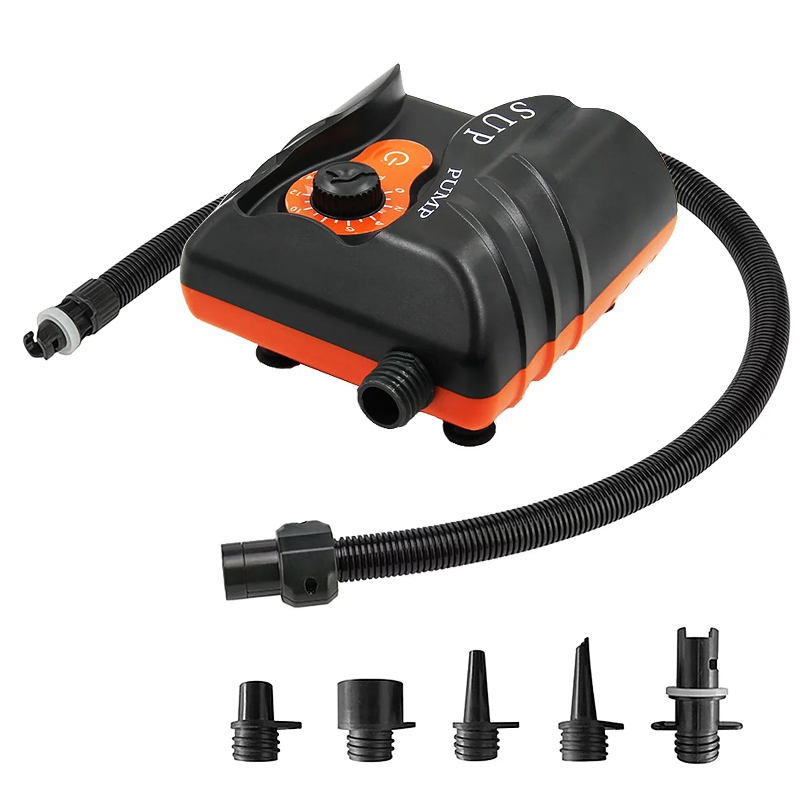 6 Electric Inflatables Nozzles Boats Exclusive Pump with for PSI Inflation 16 and Air Dcenta