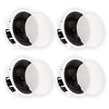 Home 4TSS8A 8" In Ceiling Speaker Theater Solutions Set Deluxe TSS8A 4 Theater Angled