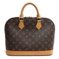 LOUIS Women's Monogram (Good) M51130 Pre-Owned BA0030 Alma Brown VUITTON Handbag