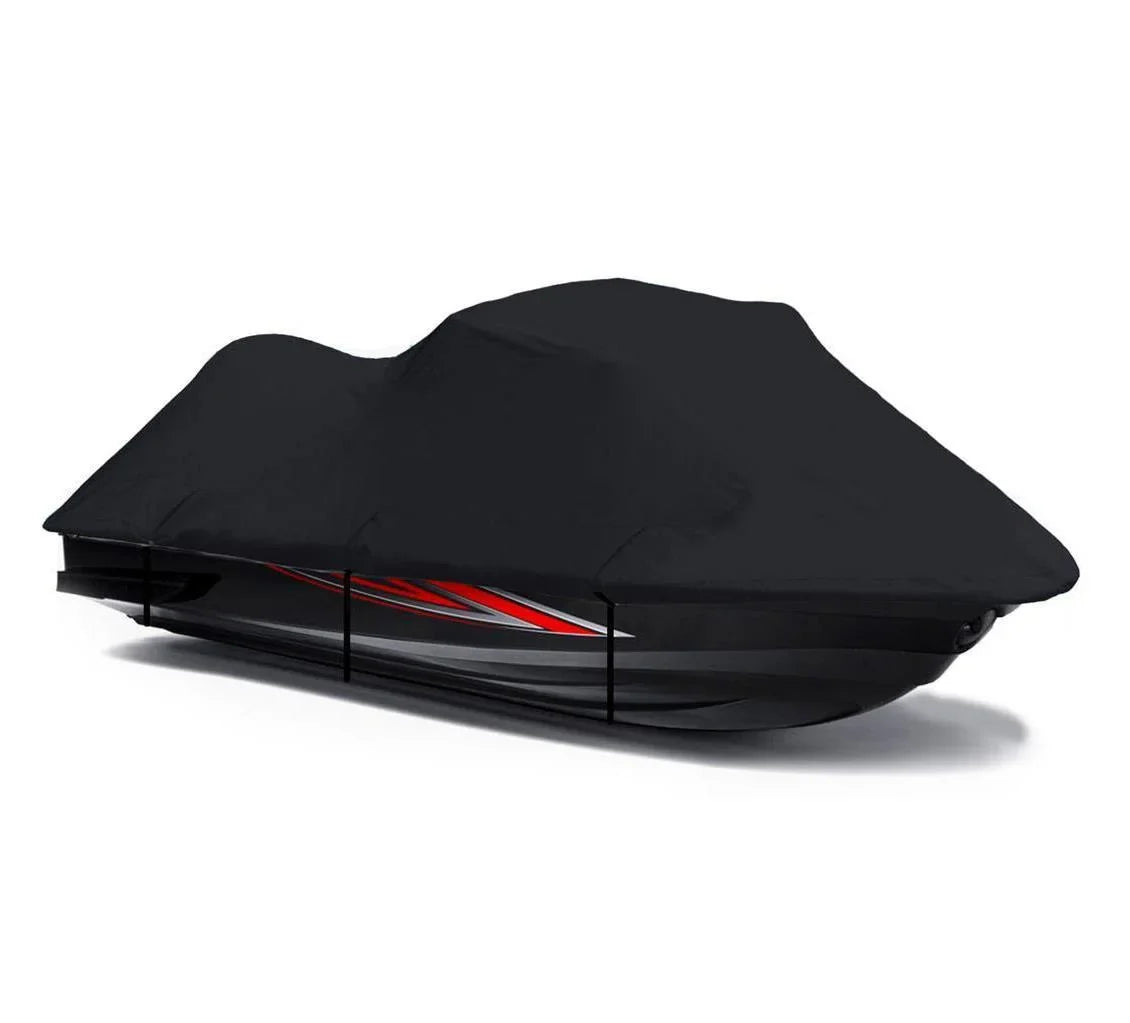 1993 Deluxe Jet JetSki Ski Cover DENIER 1992 GTX Sea-Doo Doo 1994 600 BLACK Cover Compatible for PWC 1995 Sea