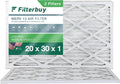 20x30x1 Pleated AC 13 Air Furnace HVAC Filters (2-Pack) MERV Filterbuy