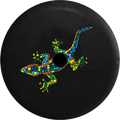 Tire Spare Wrangler 2019 Lizard Camera Multicolor Backup Inch 33 Cover Mosaic JL 2018 Jeep Tile Gecko RV for