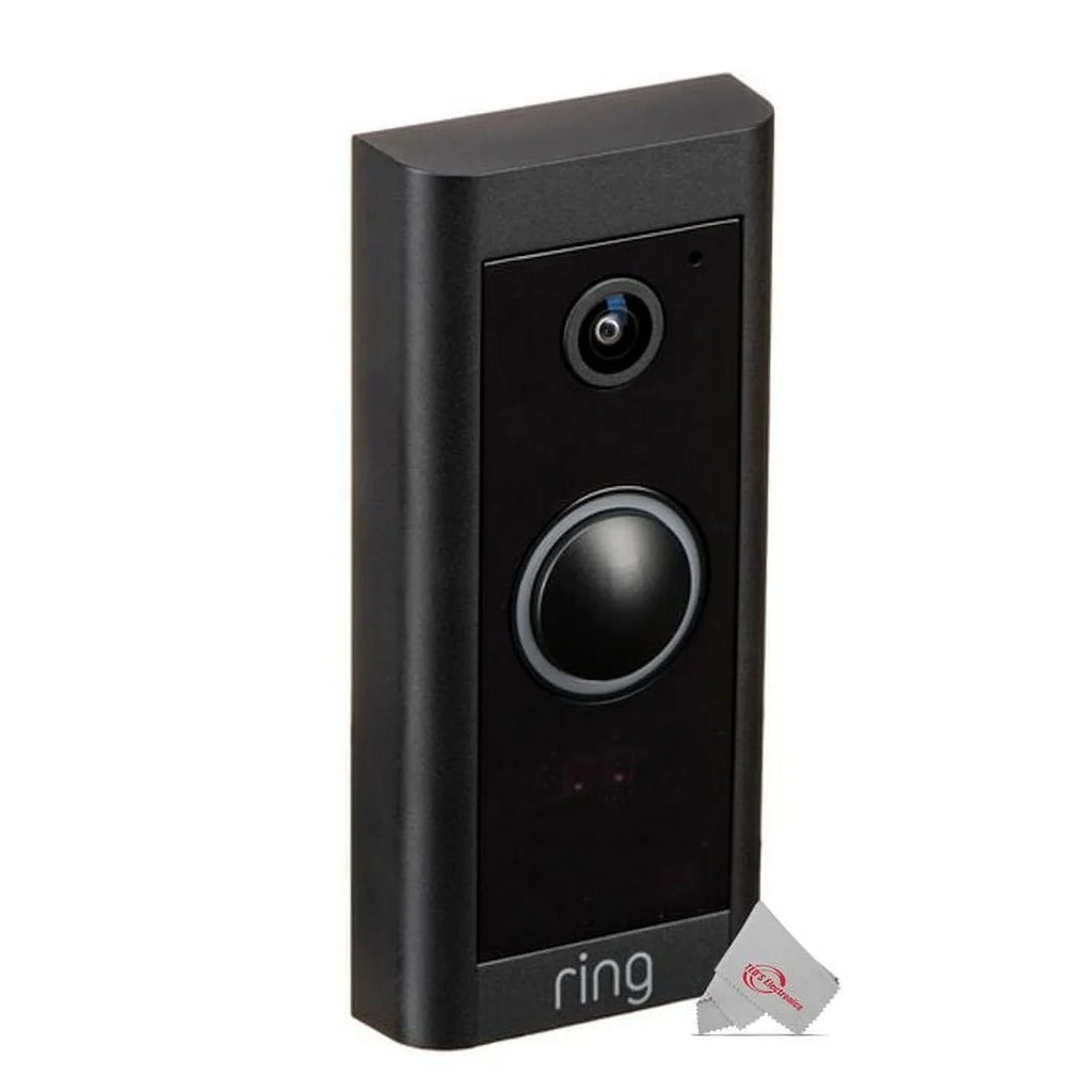 HD Black Wired Doorbell Video 2x 1080p