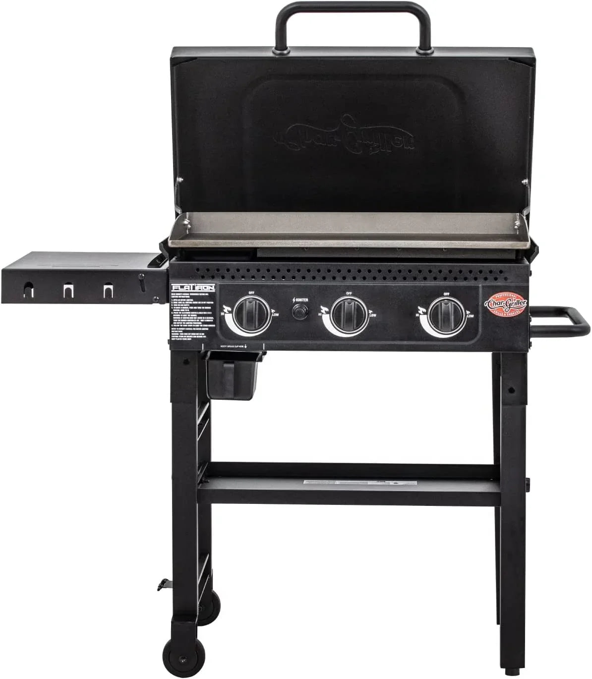 Iron Burner Griddle Char-Griller 3 Flat