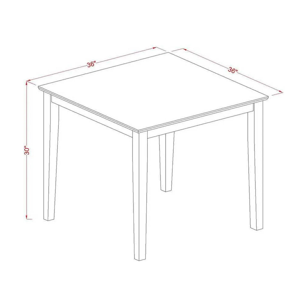& Chairs West Furniture Table Piece East Kitchen 3 Set