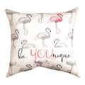 Climaweave 18" Be Younique Flamingo Pillow