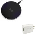 '- S9, S8+ S9+ Edge+ 10W Compact Home Galaxy Charger Adaptive Charging S6 w 18W Edge 2 Slim S8 Nokia for Wireless USB Phone Wall K3K - 1020 Samsung Razer Fast S7 Charger Lumia Pad Fast Ultra AC