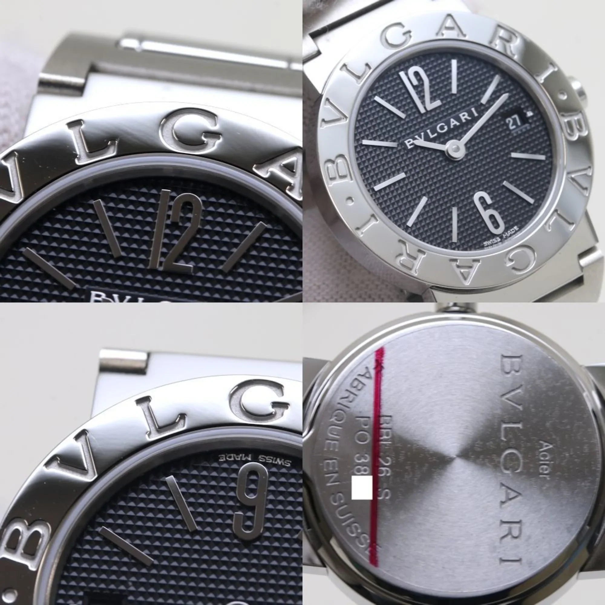 39355 BB26BSSD Pre-Owned Stainless Bvlgari Steel BVLGARI Bulgari (Like New) Women's BBL26S Watch