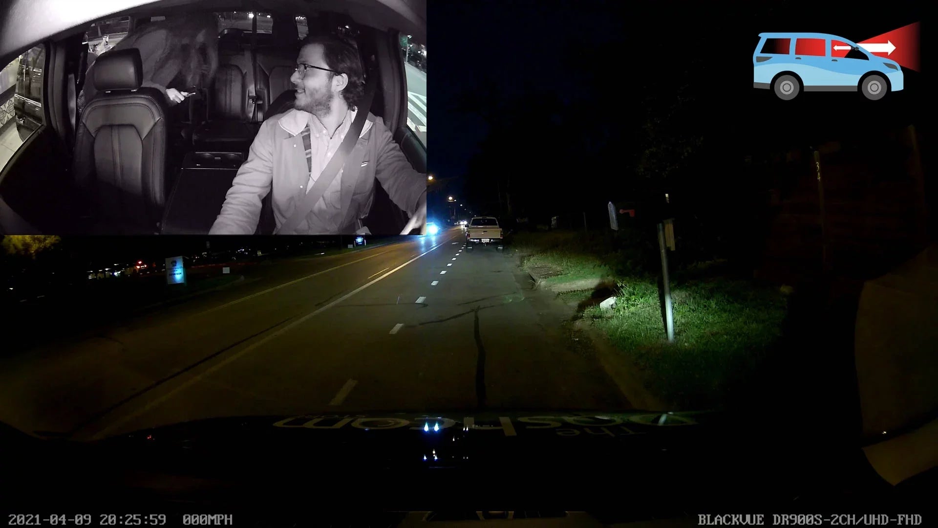 1080p Infrared | & Dash Cloud-Ready DR770X-2CH-IR 60FPS Front Card With + GPS Interior Cam 128GB WiFi BlackVue