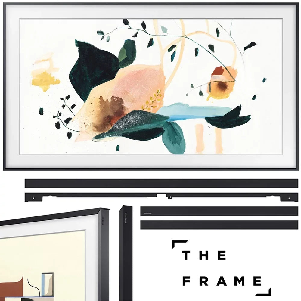 Samsung Bundle Frame Model Smart 55LS03TA QN55LS03TAFXZA The TV inch 2020 55 55 TV) 55" 4K Customizable Frame 3.0 QLED with Bezel Samsung Black(QN55LS03TA inch 2020 UHD The