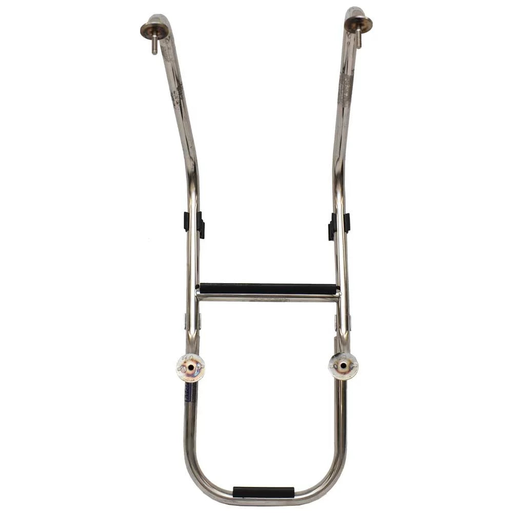 Boarding Folding 49503 Ladder Basscat Steel Boat | Polished Stainless 2-Step