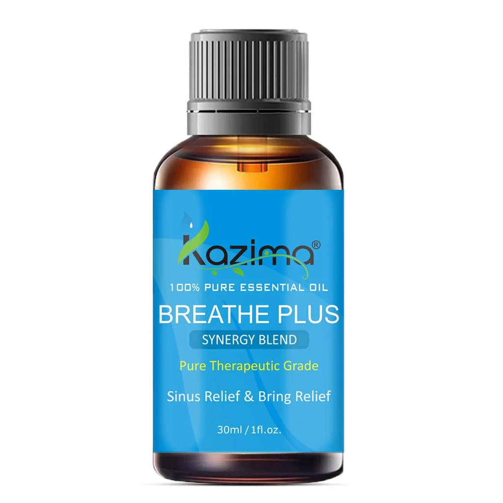 Pure Blend Breathe Kazima Grade Therapeutic (30Ml) Plus Oil Essential