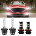 D4S H11 HID Mazda CX-5 SKN Lights 4pcs Bulbs H8 Headlight 2018 for Fog Led
