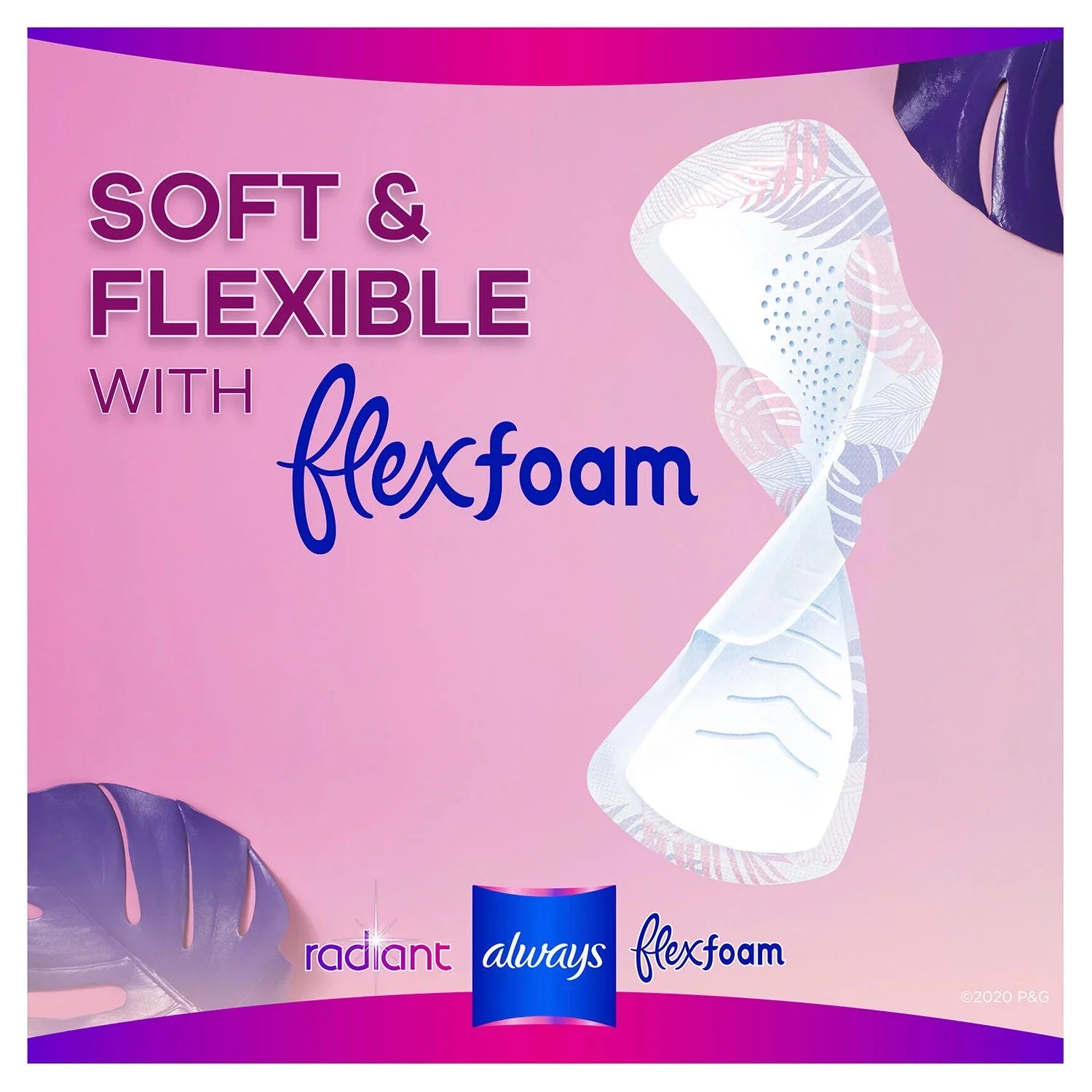 ct.) Size Regular 1, Always Radiant Pads, Scented Absorbency, (76
