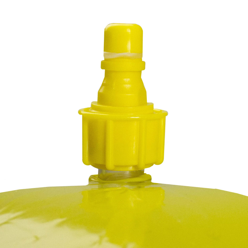Inflatable Ball - Central and 35" Splash Swim Beach Vibrantly 6-Panel Spray Toy Colored
