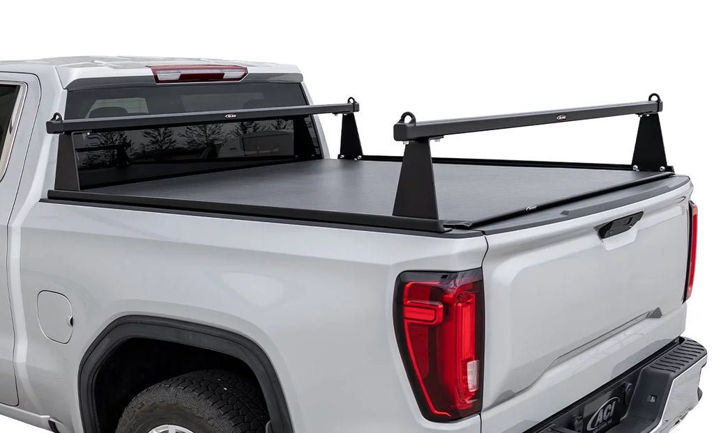 M-series 5' Matte Chevrolet Sierra Black Silverado Fits 2014-2018 F4020042 Truck GMC ADARAC Racks Aluminum Bed Fits 1500 8"