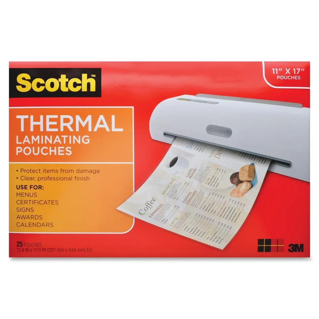 Scotch Laminator Pouches Thermal