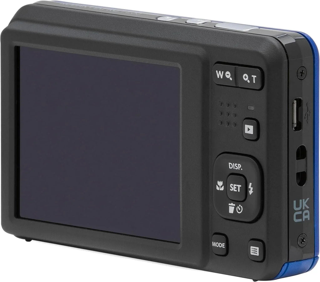 Digital + + Angle Wallet PIXPRO Reader Camera HD and + 28mm Full 16MP Card Cleaning 1080P + LCD Camera Memory Zoom 2.7" Blue 64GB Wide Kodak FZ55 Optical 5X Tripod Video Case Bundle +
