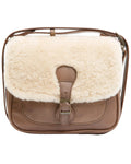Crossbody Bag + Size Wolf Women's Brown Sherpa One Cleo