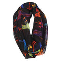 Artistic Wrap Dancing Burch Laurel Horses Infinity Scarf