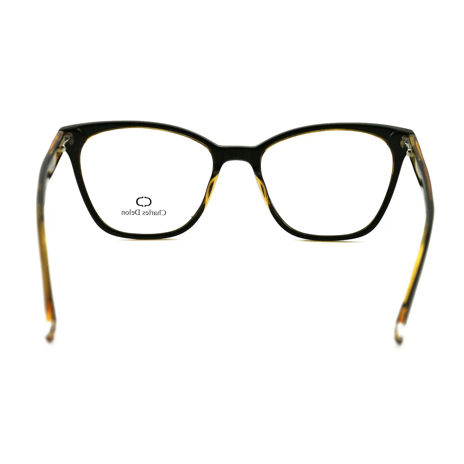 Eyeglasses Charles Cat Delon by 54 142 Black/Gold Womens Frames 18 Eye
