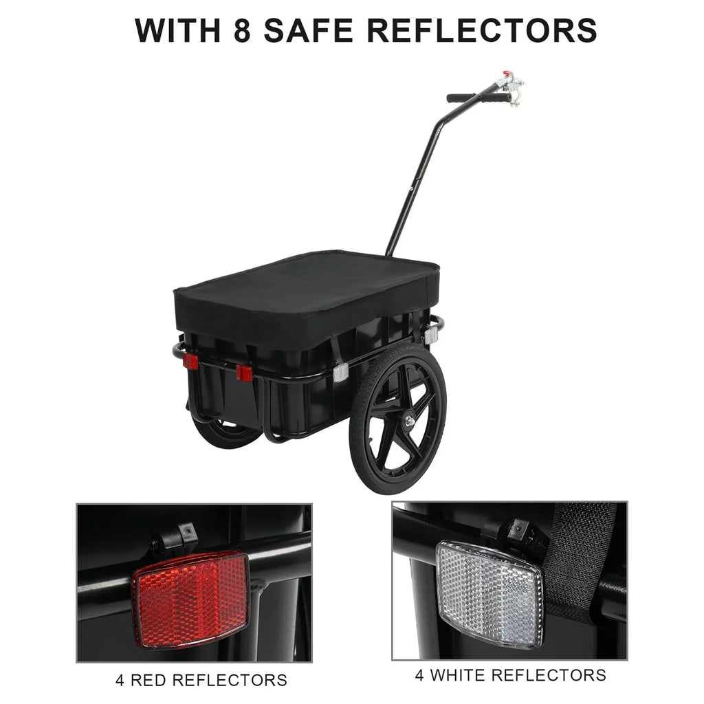 Wagon Trailer Trailer, Coupler Cover Waterproof PEXMOR Bike Cargo & Bicycle W/Universal