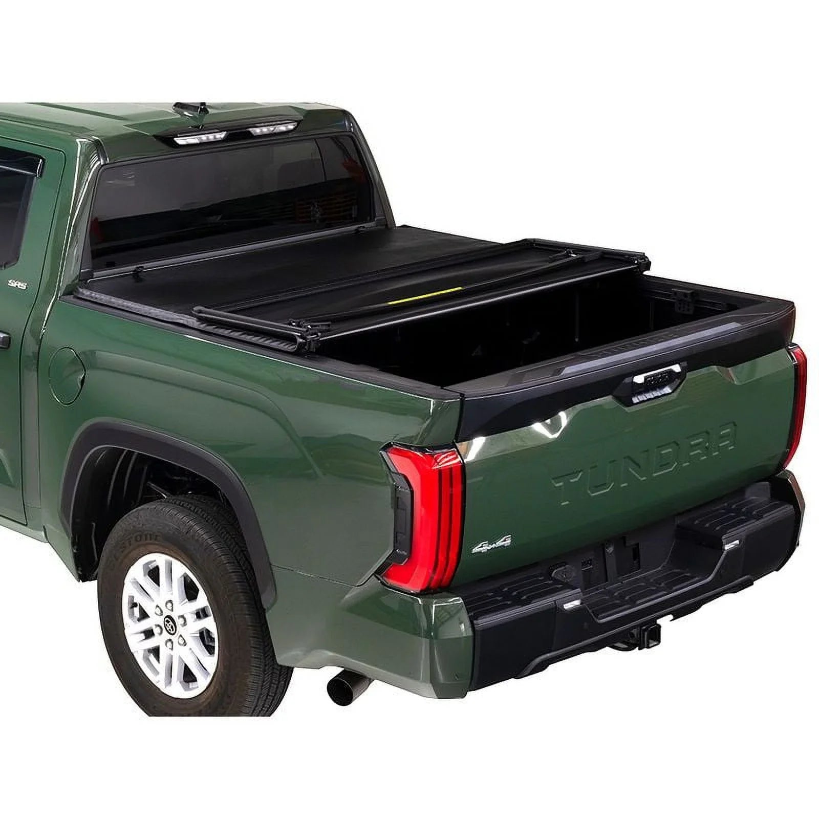 6in. Sys Toyota Cover Tonneau Track 5ft. Tundra 22-23 Clamp Tonno (Incl. Kit) Fold Pro Bed Tonno
