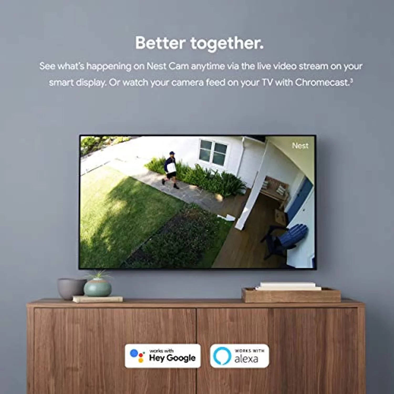Surveillance Phone Generation - Outdoor Camera with Your 1st Night 2-Pack Control - Weatherproof Nest Vision Cam with Camera Outdoor - Google -