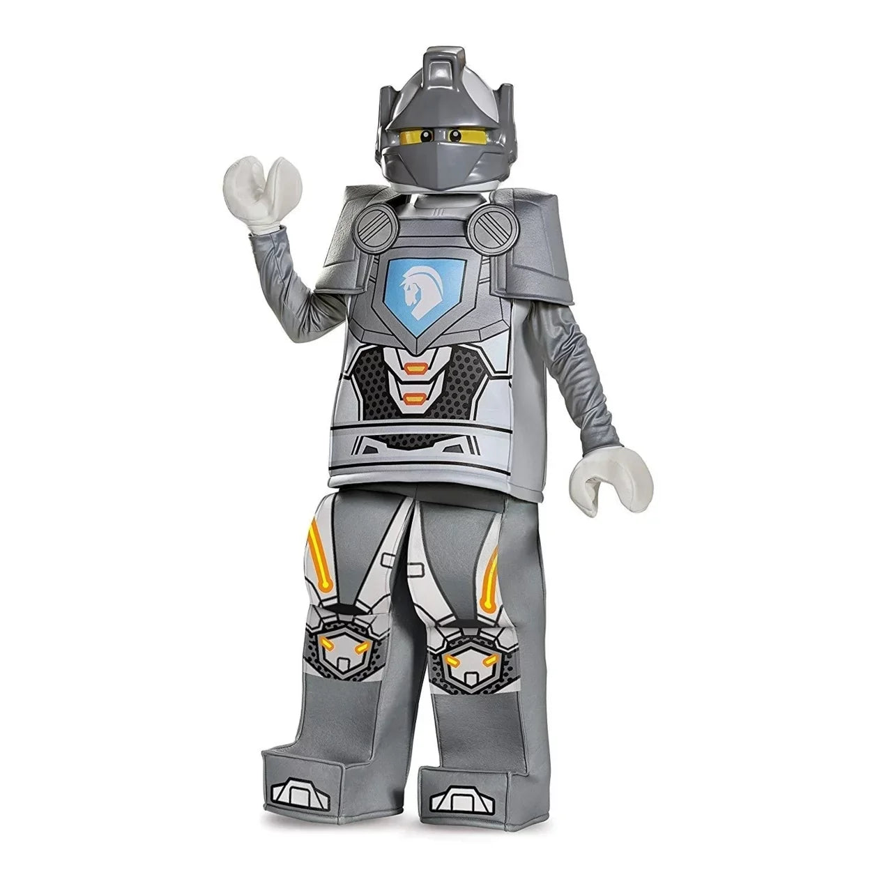 Detachable Nexo Shoulders Costume Boys Pants Mask Knights 4/6 Disguise S Lance Prestige Lego size