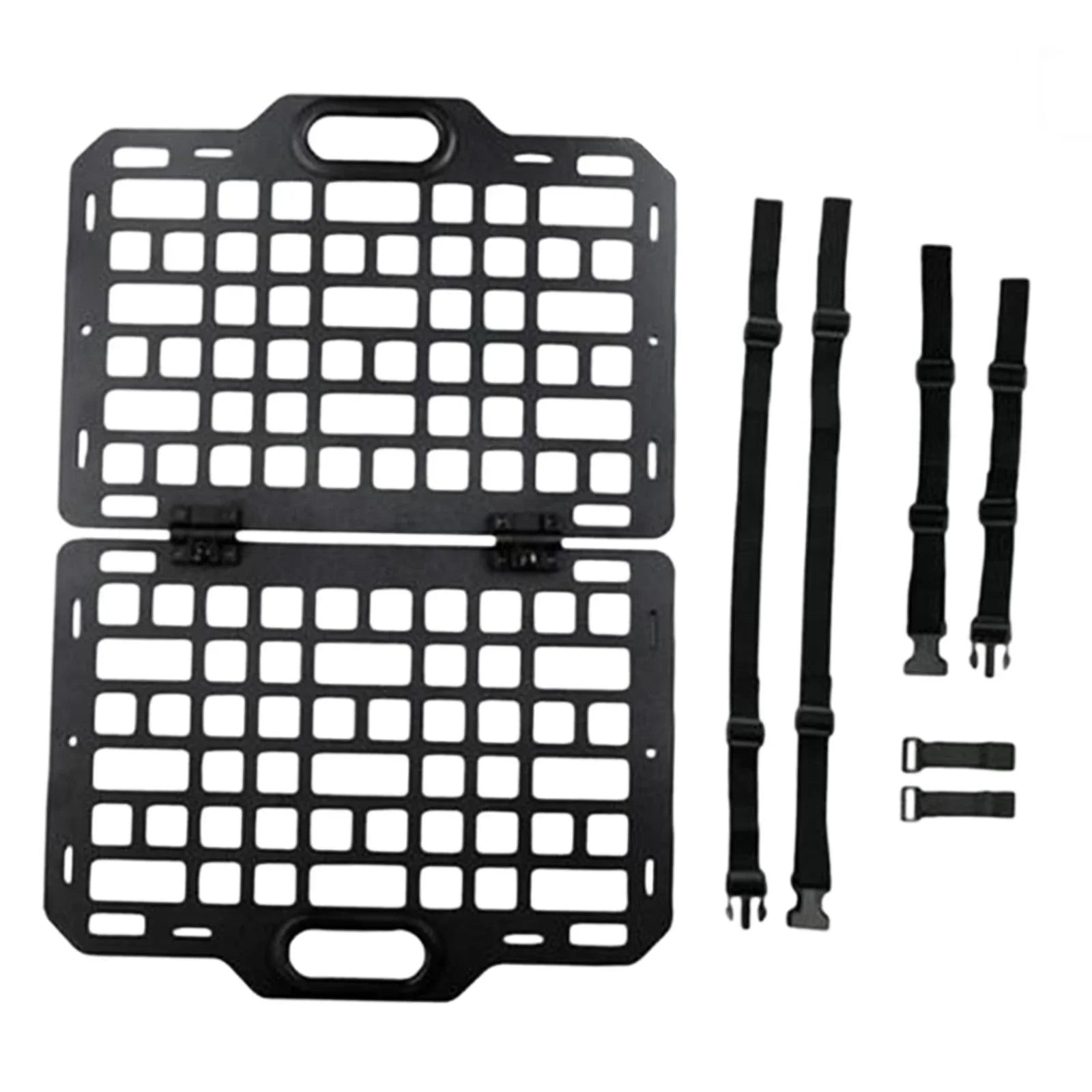 Back Seat Seat Organizer Plate AMLESO Auto Panel Hanging Automotive Auto Parts Molle Storage Truck Car Modular Panel for Seatback