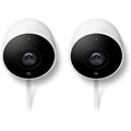 Surveillance Phone Generation - Outdoor Camera with Your 1st Night 2-Pack Control - Weatherproof Nest Vision Cam with Camera Outdoor - Google -