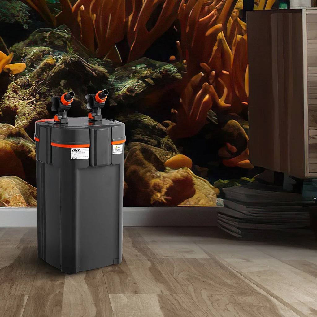 UV Lamp Canister SKYSHALO Aquarium Tank Fish 75 Quiet Filter Gallon 11w