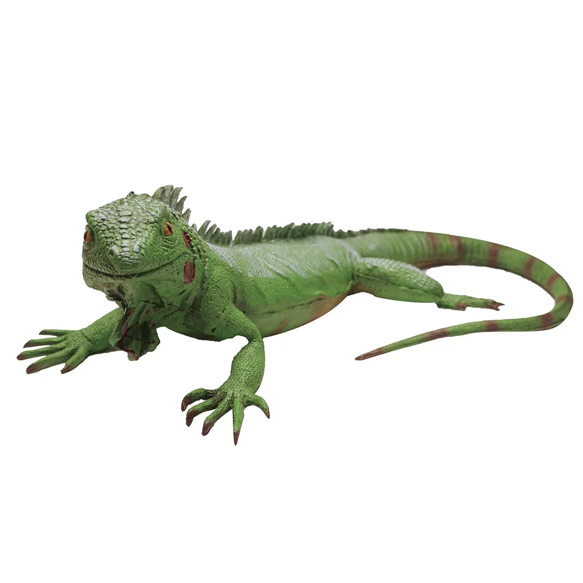 Large Life Iguana Giant Reptile XL Lizard Prop Foam Filled Size Movie Bearded Dragon Green Rubber