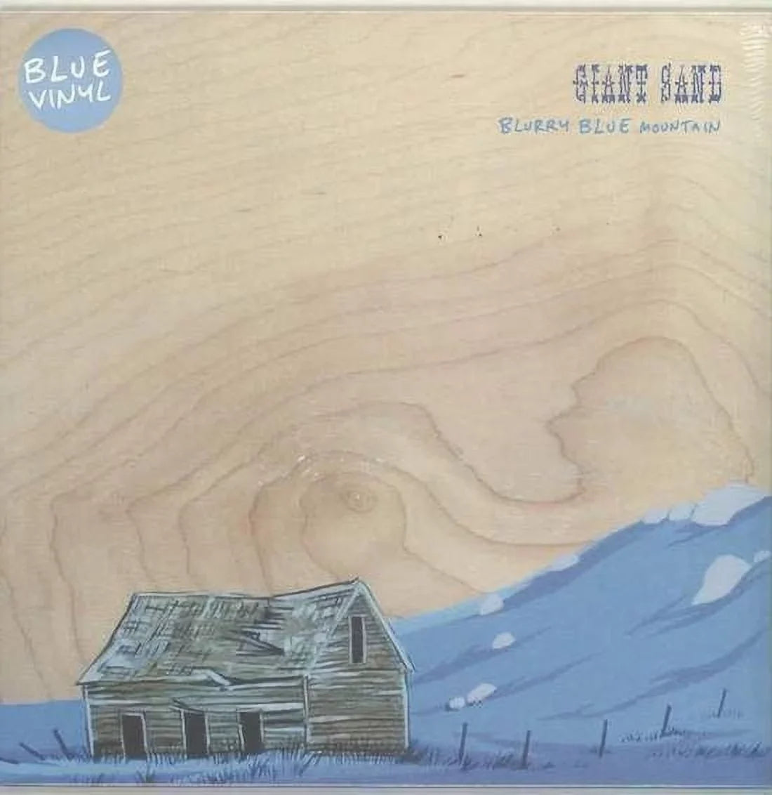 Giant - - Sand Mountain Blurry Blue LP Colored Vinyl