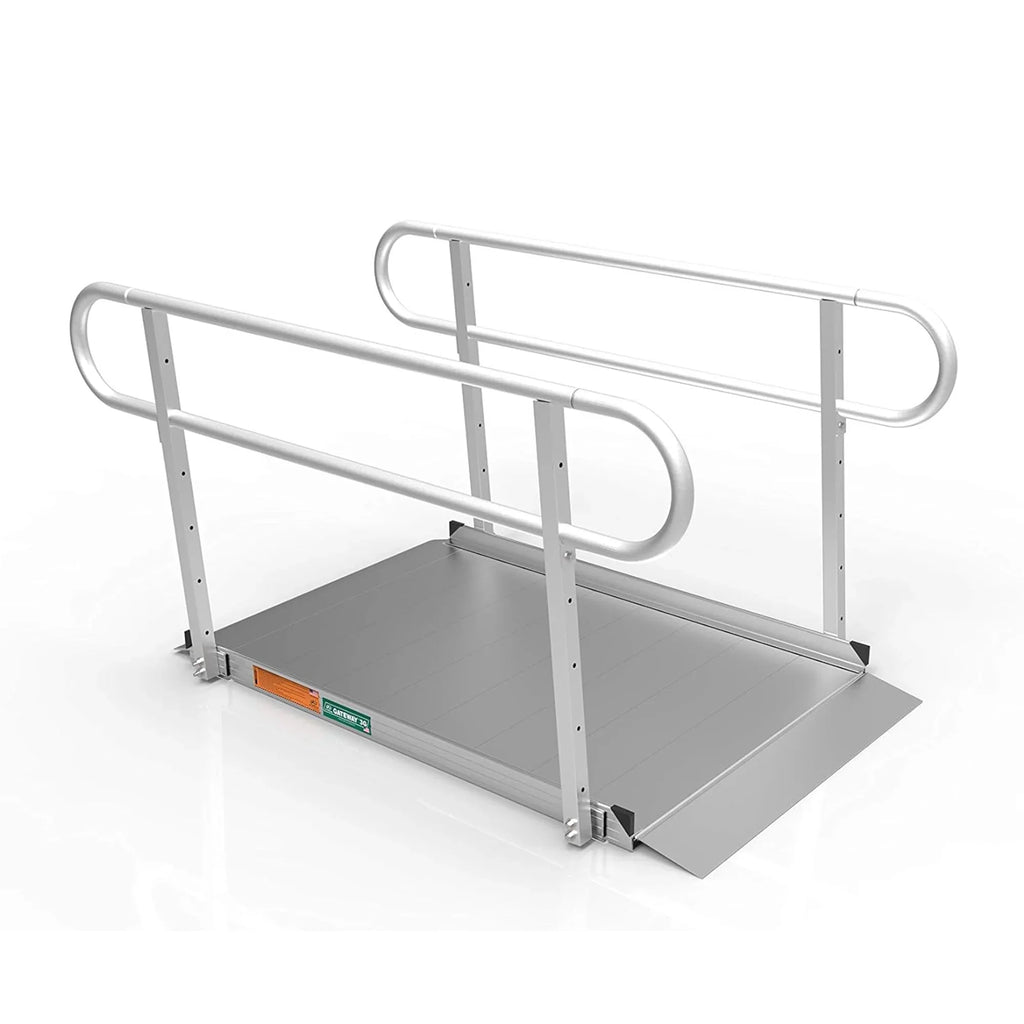 Line Ramp 5 3G Handrails EZ-ACCESS Foot w/2 Portable Wheelchair GATEWAY