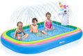 Kiddie Kids, for Pool - Intera Sprinkler Outdoor Pools 68" Paddling Toddlers for for Sprinkler Pad Unicorn Splash Inflatable for Splash Pool Baby Play Water Toys Games Outside, Mat Backyard, Summer
