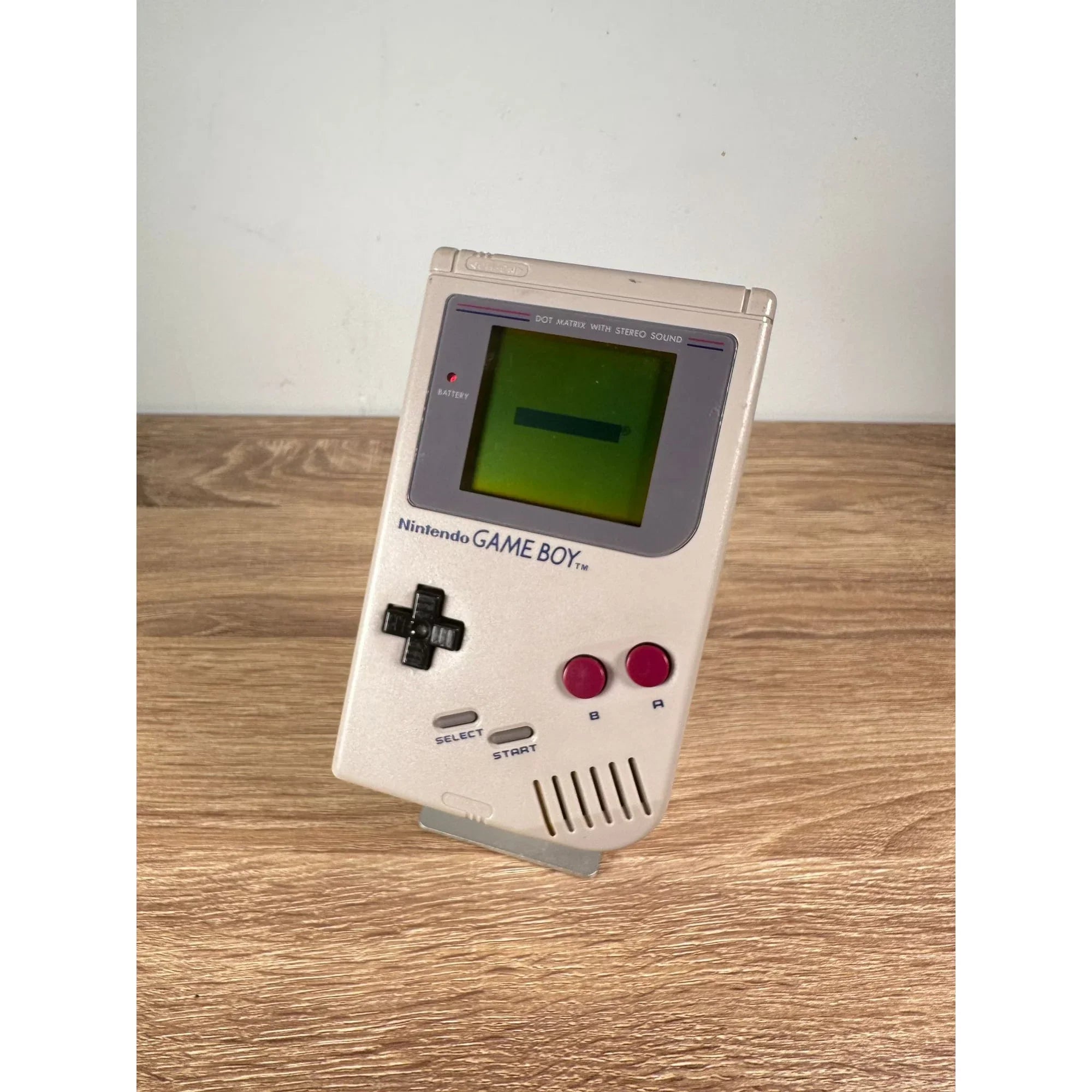 Console Game Collectable Works Classic Boy (Refurbished) and Restored Original Nintendo Cleaned Great, Rare Tested Grey