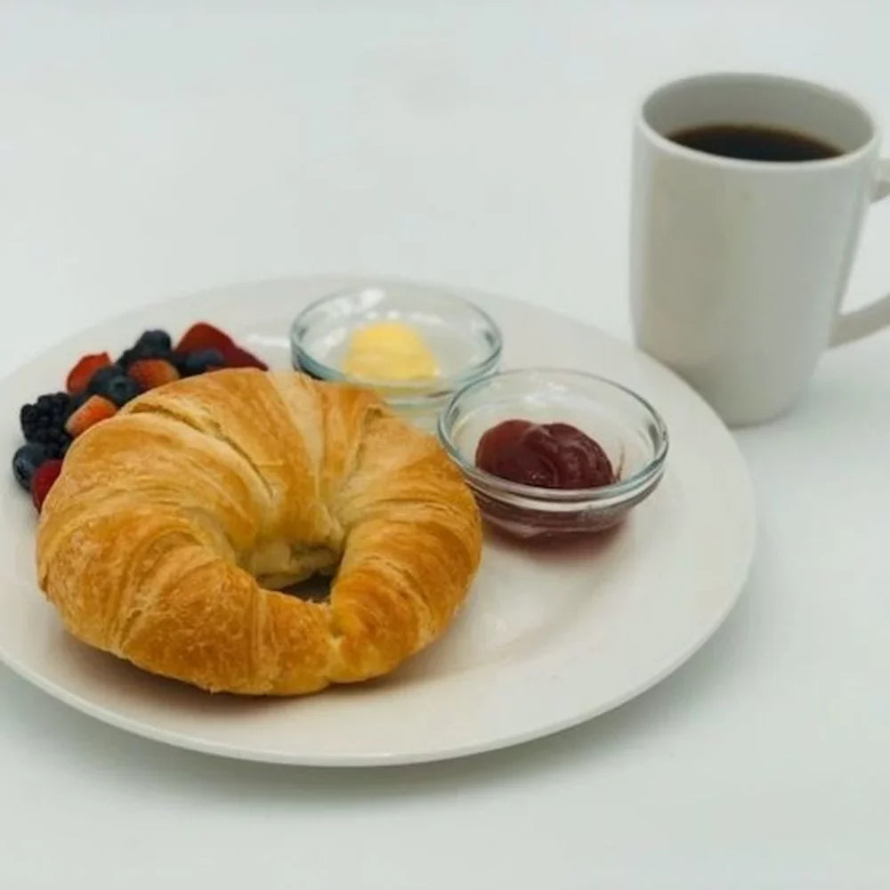 '-- 48 case Baking Standard Round Margarine 3 per Ounce Gold Croissant,
