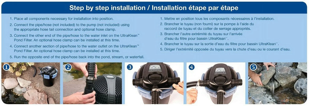 UltraKlean Filter AquaScape Pressurized w/UV 2000