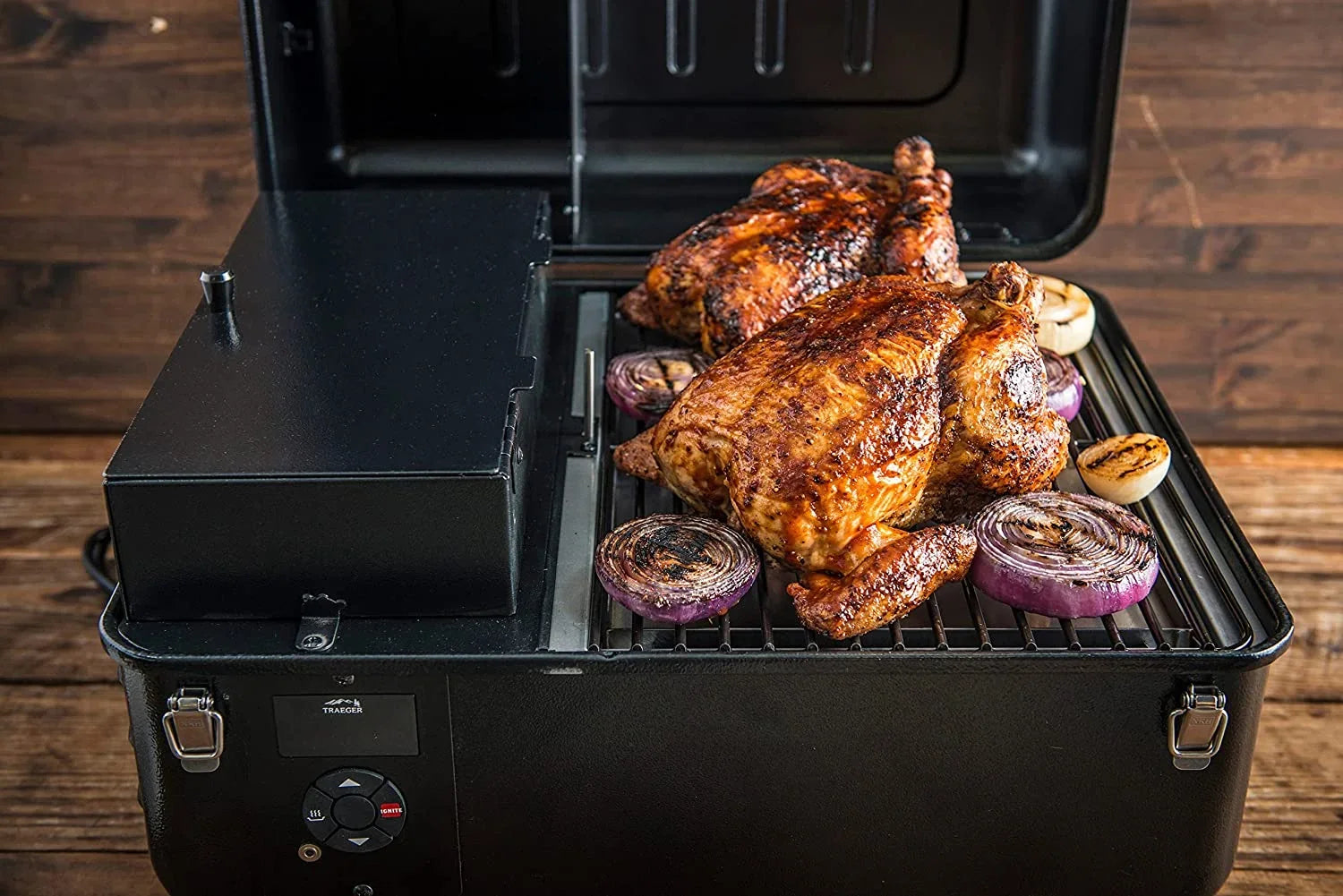 Smoker Wood Pellet Grills Portable Tabletop YANPO Ranger Grill and Electric