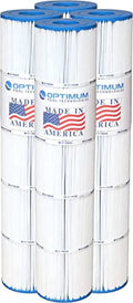 Made C-7482, R0357900, Jandy & Replaces Unicel USA - PJAN145 Filter Pool FC-0820, 4-Pack, Filter CL580 in Filbur Cartridges Pleatco