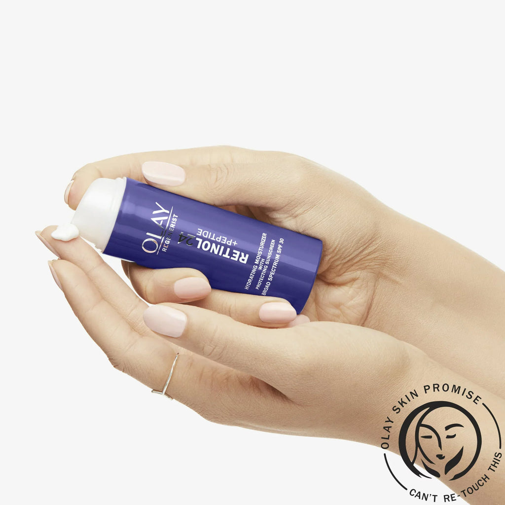 Moisturizer Regenerist 1.7 with Retinol *EN + Sunscreen SPF 24 Olay oz Peptide 30 Hydrating