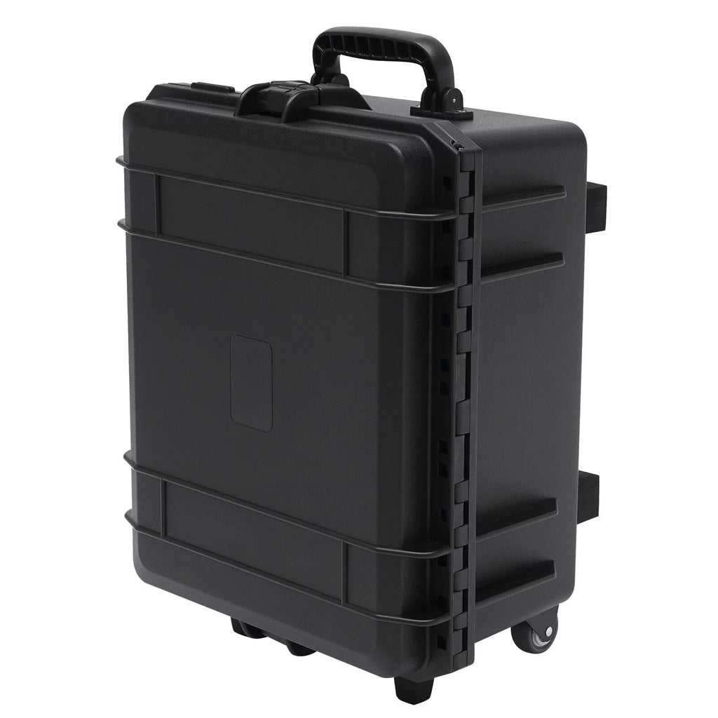 Miumaeov with Case Portable Case x and with 16.7" Shock Hard Foam Large 5 Protective Camera Water Resistant Box and x 21.25" 12" Tools Black Wheels Laptop Handle Hard Equipment Layers