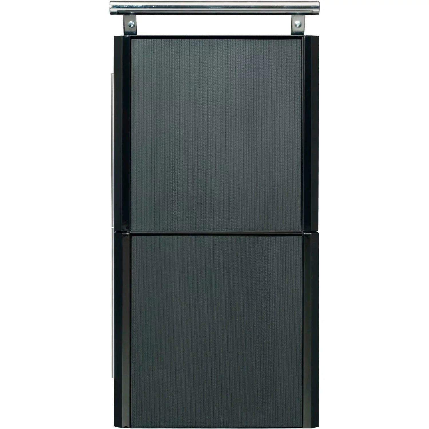 2-Drawer Cart Global Tool W/ Top, Black Sliding 27" Industrial