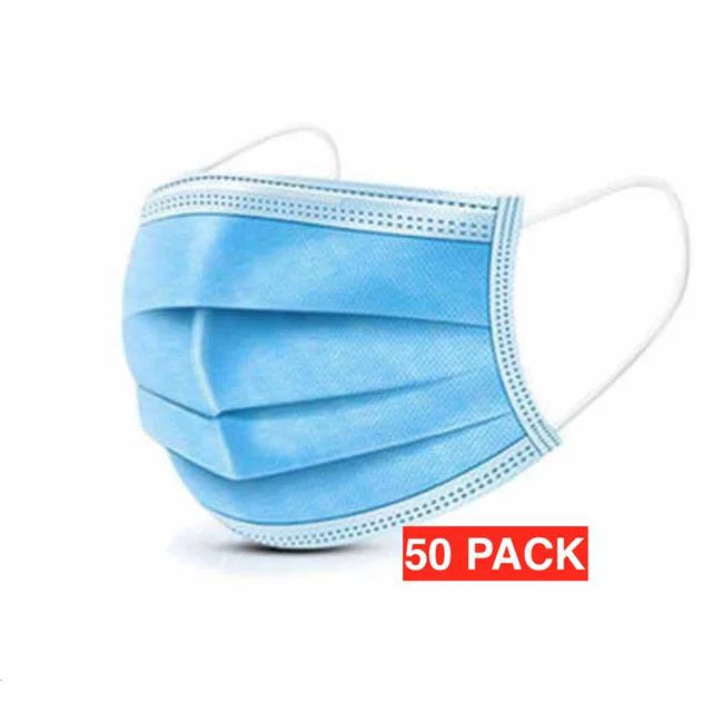 Gopremium Sunscreen Non 50 Thin Summer for Section Breathable Disposable Unisex of Pack Black Woven Mask - Adult,