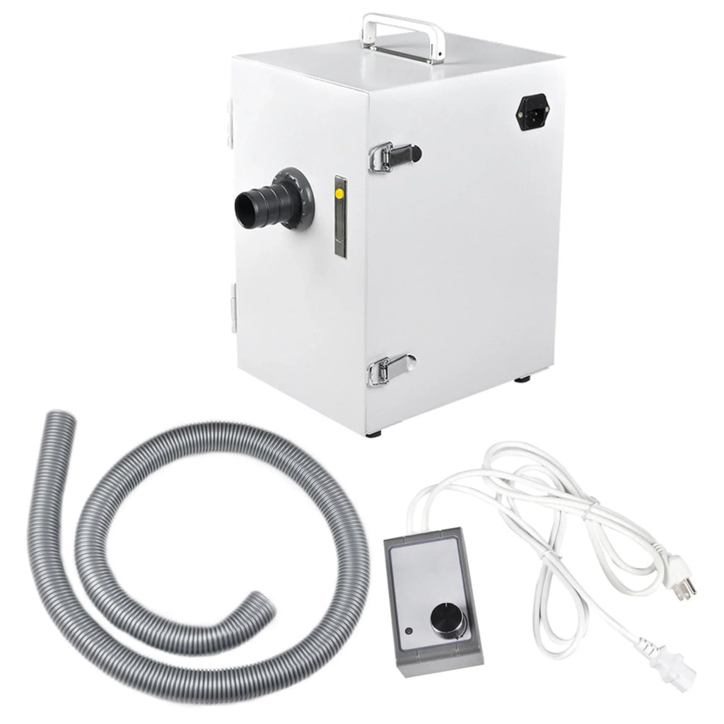 370W Promoting Collector Laboratory Dental Vacuum High-Performance - and Environment Work Use, Advanced Clean Cleaner for Dust Digital Single-Row