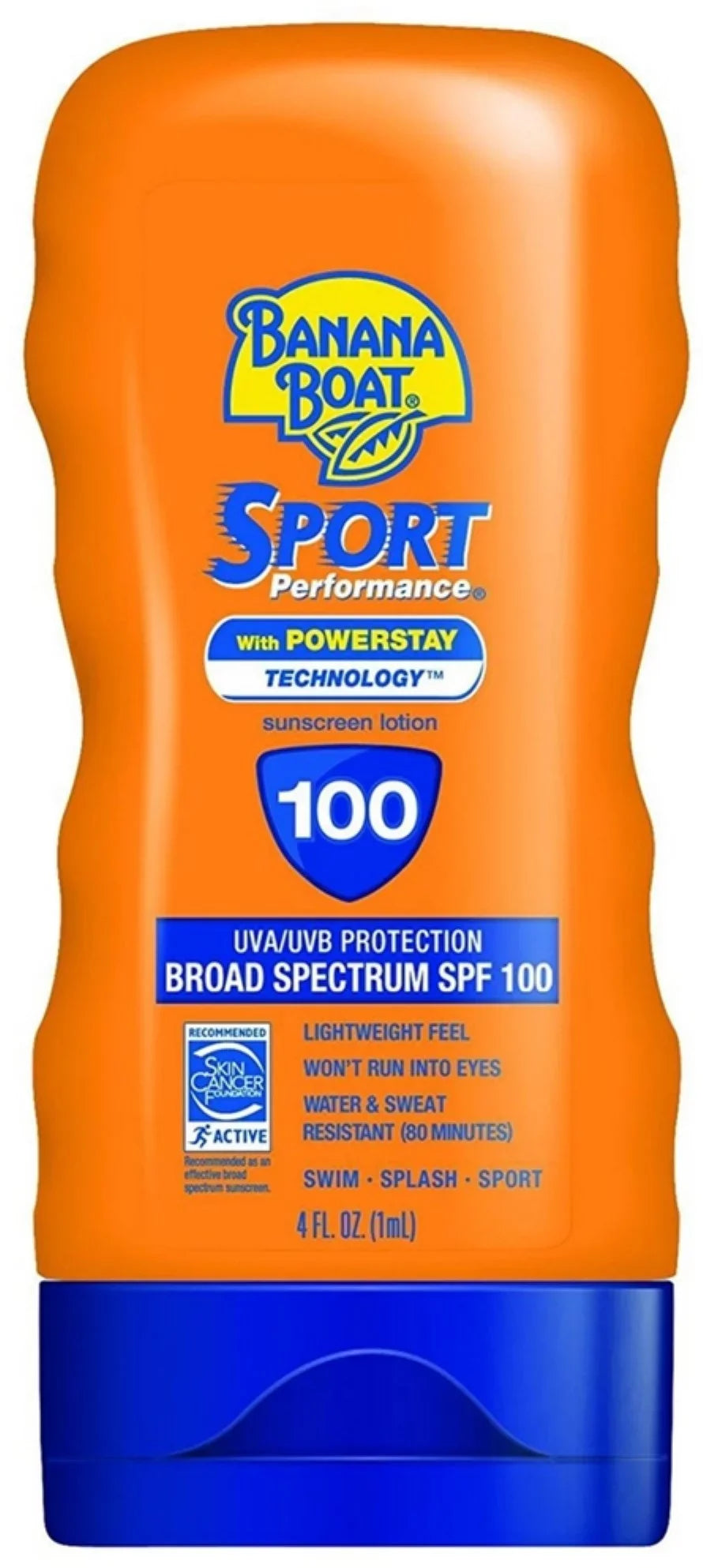(Pack Performance 3) oz 100 Sport SPF Sunscreen of 4 Boat Lotion Banana